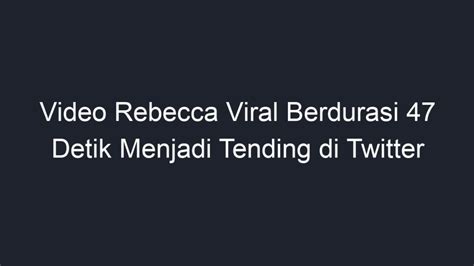 rebecca viral xxx|Rebecca Viral Porn Videos 